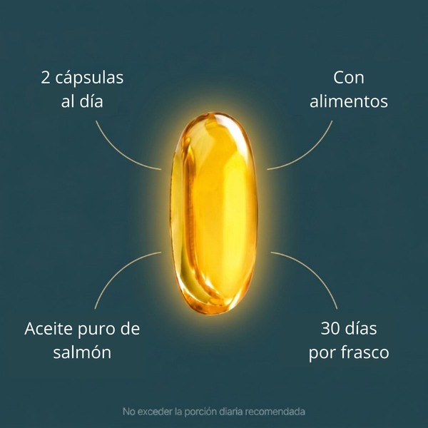 Super Omega 3 | Aceite de Salmón con Tocoferol 70%