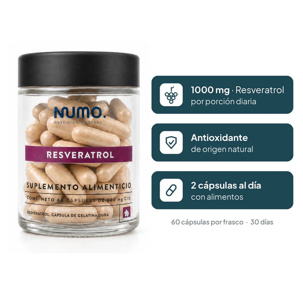 Resveratrol | Antioxidante y Longevidad Celular