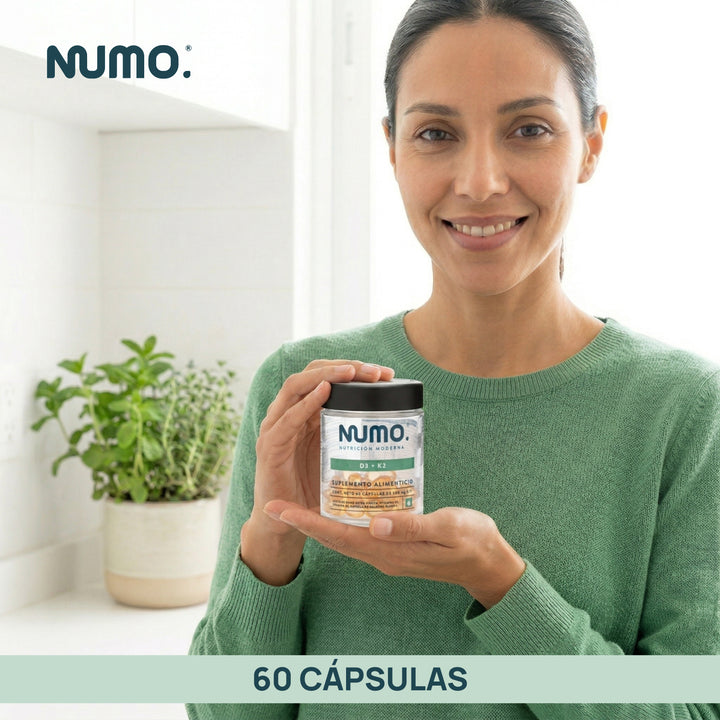 Vitamina D3 + K2 | Salud Cardiovascular y Huesos Fuertes