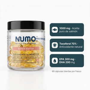 Super Omega 3 | Aceite de Salmón con Tocoferol 70%